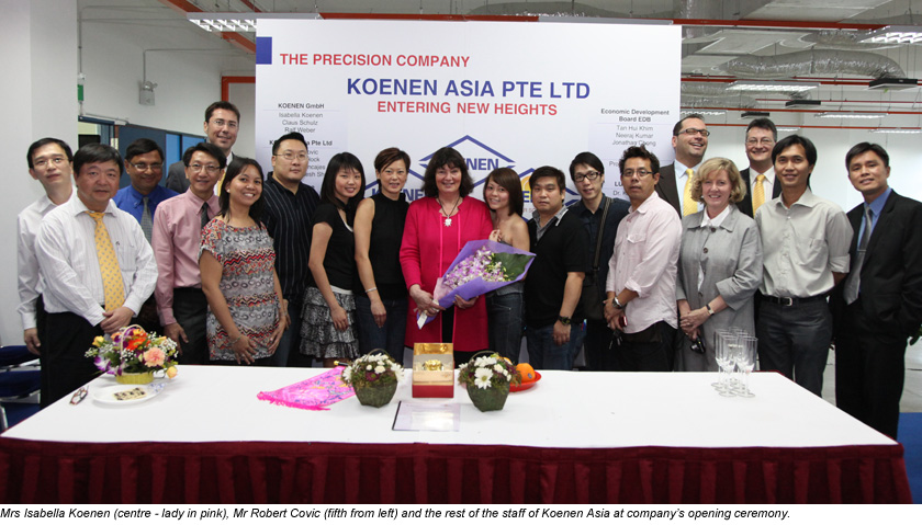 Mapletree Industrial Trust - Koenen Sets Up 1st Overseas HQ in Loyang